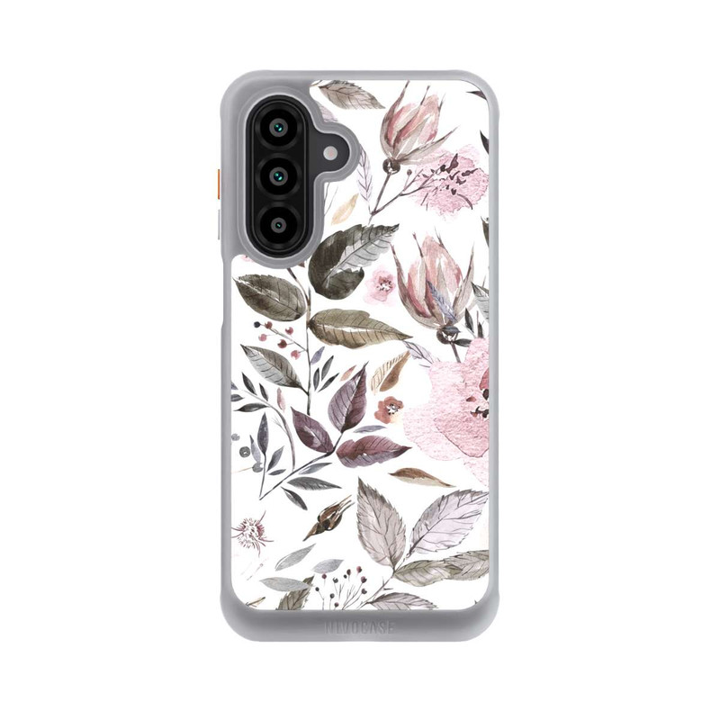 Galaxy A17 5G NIVOcore Aquarelle Fleurs Roses Brunes