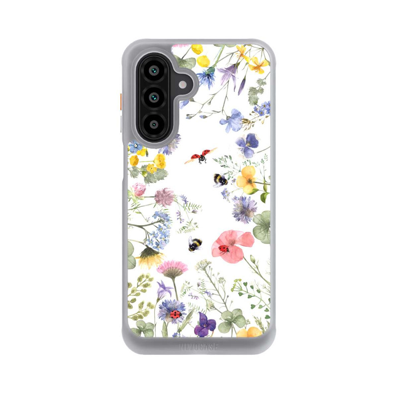 Galaxy A17 5G NIVOcore Colourful Spring Flowers and Bees