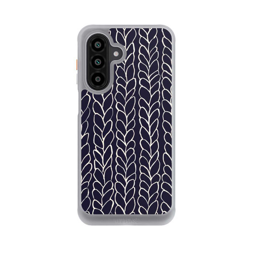 Samsung Galaxy A17 5G NIVOcore gezeichnete Wollzöpfe Marine