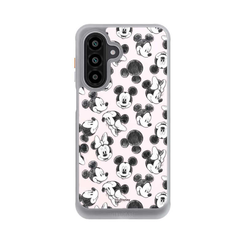 Galaxy A17 5G NIVOcore Minnie & Mickey Many Faces Pink