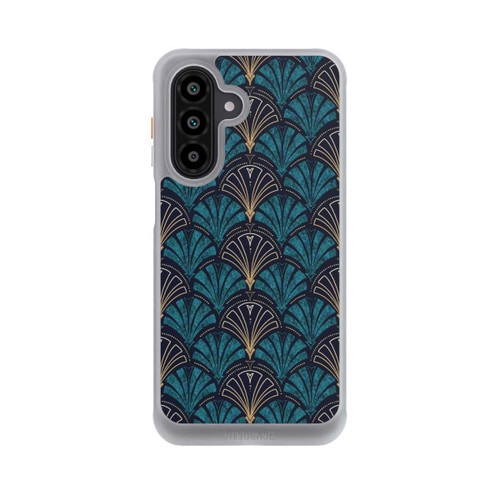 Samsung Galaxy A17 5G NIVOcore Art Deco Teal Gold Seamless