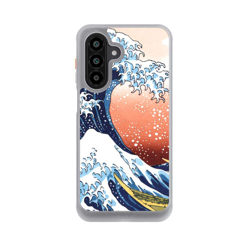 Samsung Galaxy A17 5G NIVOcore La Grande Vague de Kanagawa Rouge