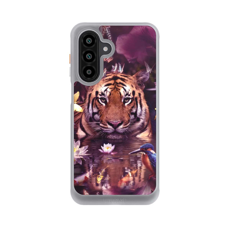 Galaxy A17 5G NIVOcore Tiger flower frame