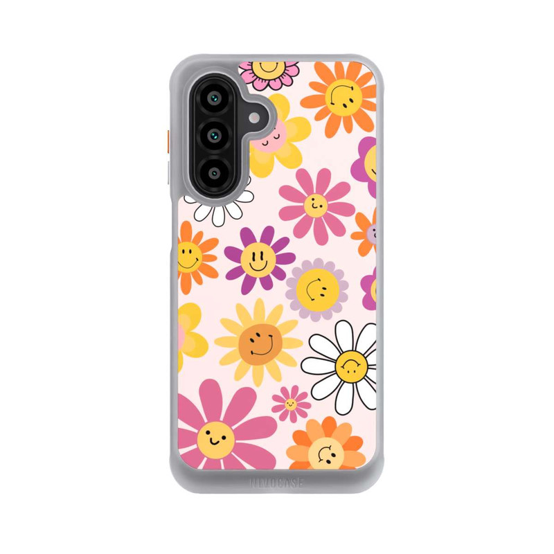 Galaxy A17 5G NIVOcore Smiles Pink Flowers