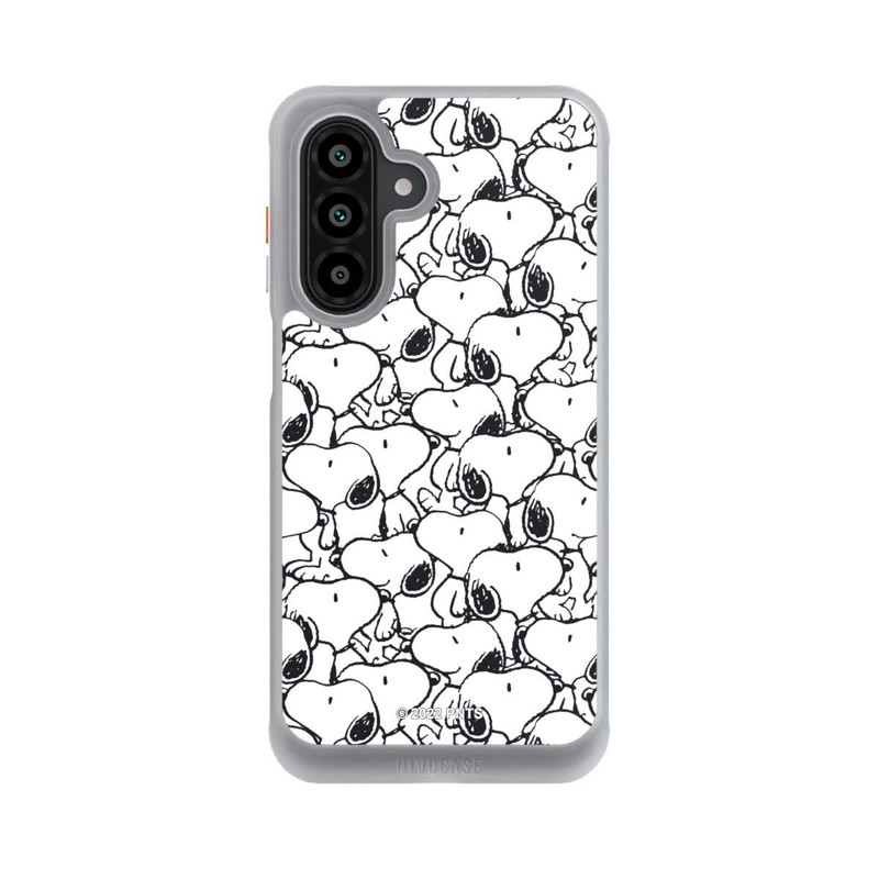 Galaxy A17 5G NIVOcore Snoopy Muster Schwarz und Weiß