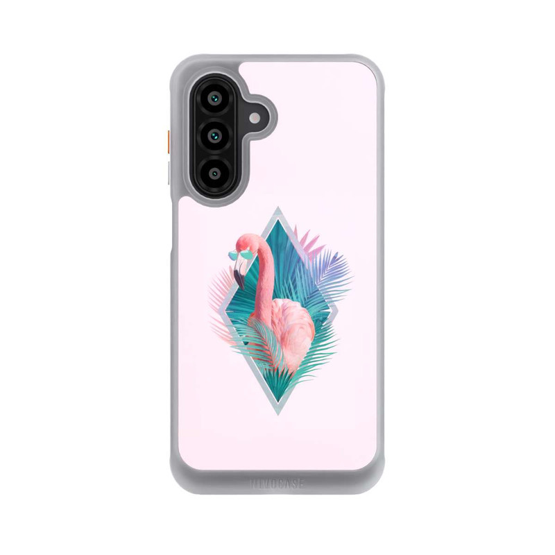 Galaxy A17 5G NIVOcore Tropische Pflanzen Flamingo