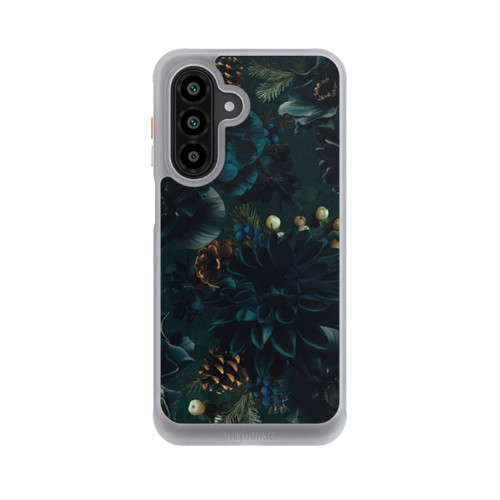 Samsung Galaxy A17 5G NIVOcore Flowers Pattern Green and Blue