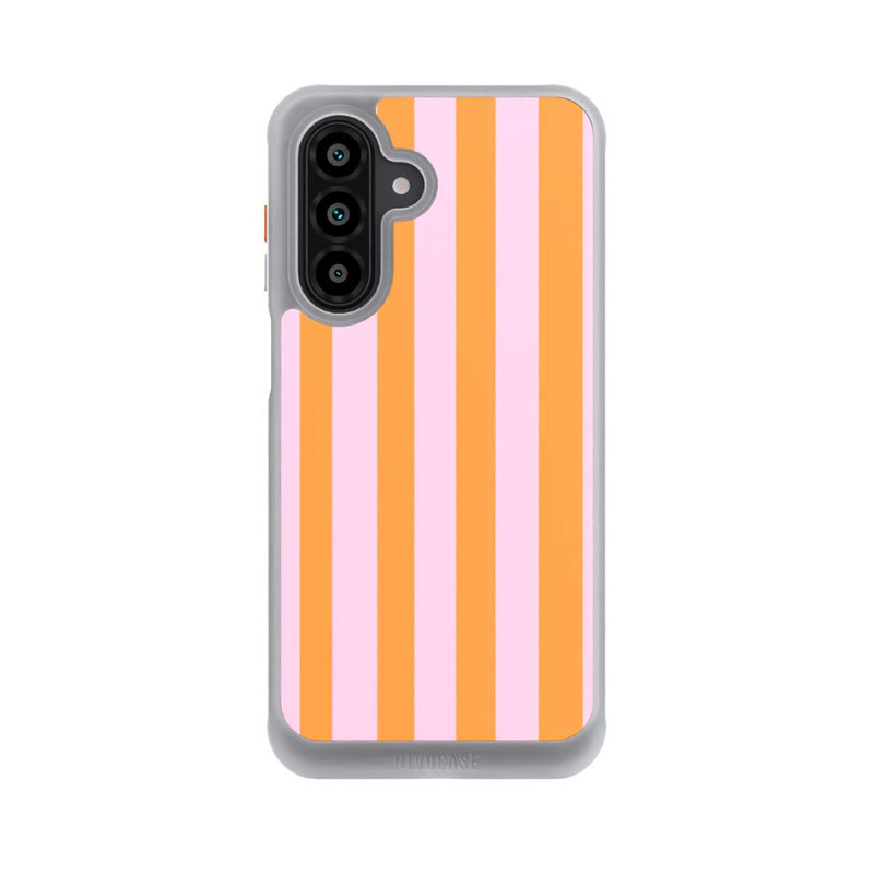 Galaxy A17 5G NIVOcore Orange Rosa Streifen