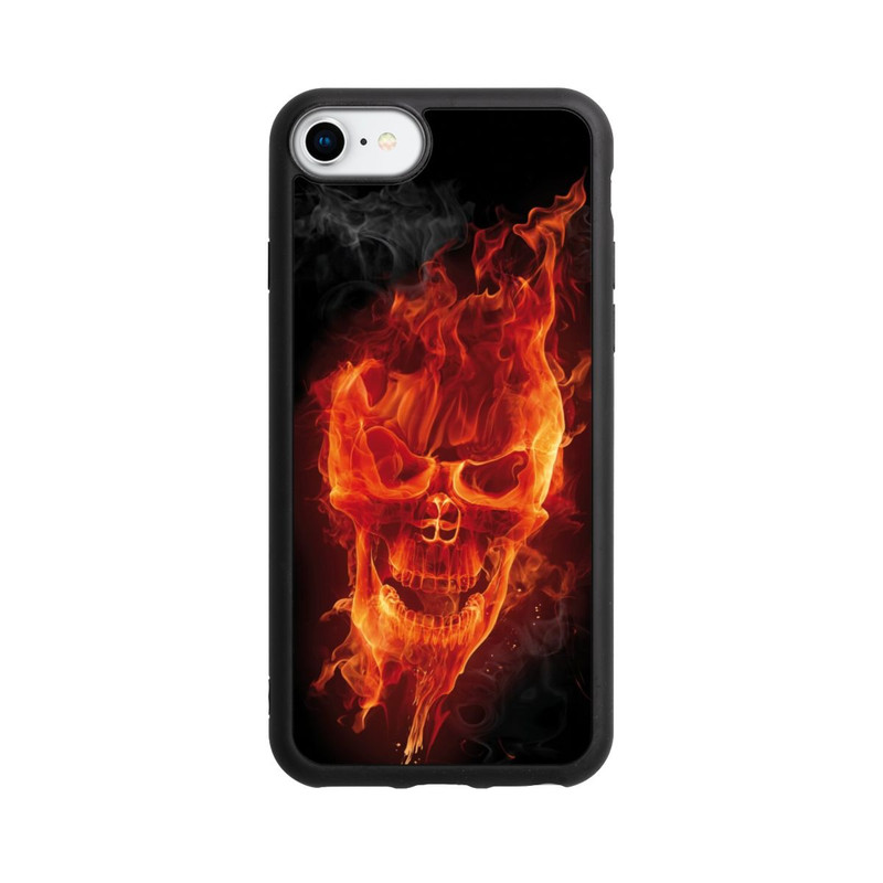 iPhone 7 Base Case Burning Skull