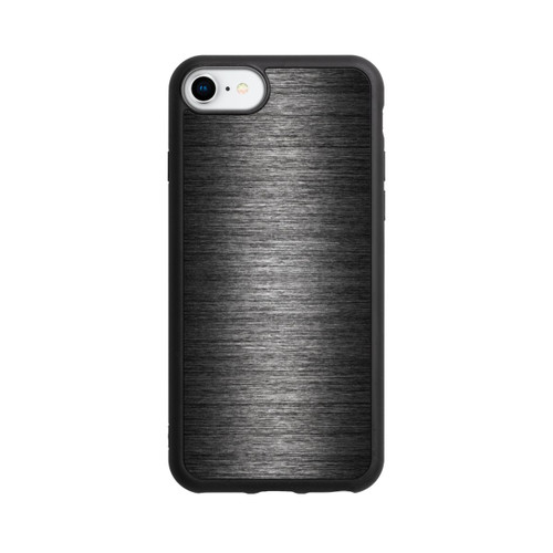 Apple iPhone 7 Base Case Metal Look - Anthrazit