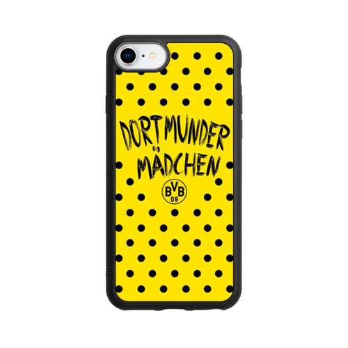 Apple iPhone 7 Base Case BVB Dortmunder Mädel Punkte