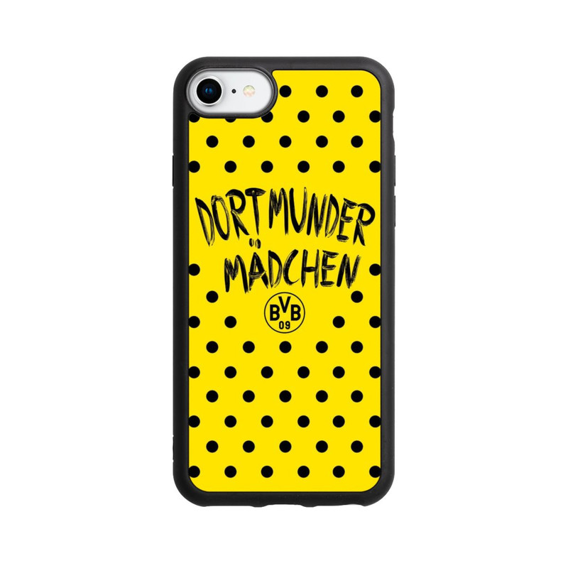 iPhone 7 Base Case BVB Dortmunder Mädel Punkte
