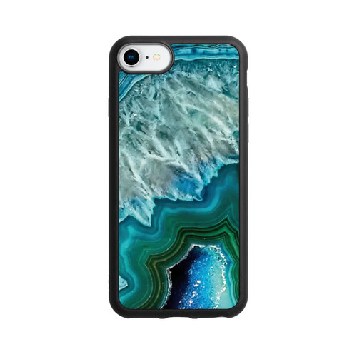 Apple iPhone 7 Base Case Kristall Achat Grün