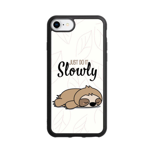 Apple iPhone 7 Base Case Just Do It Slowly Sloth