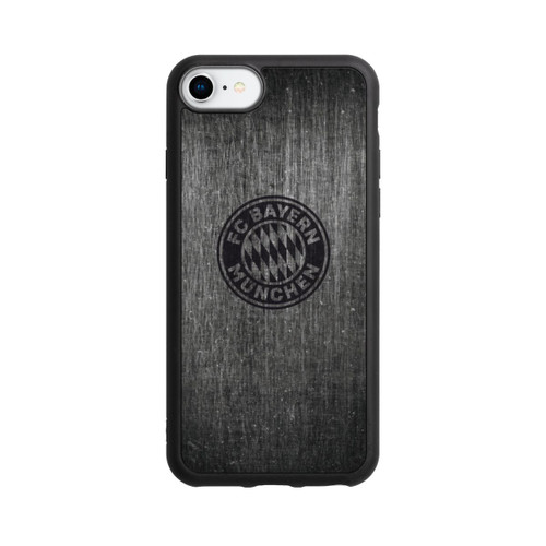 Apple iPhone 7 Base Case Metalllook FCB Logo einfarbig