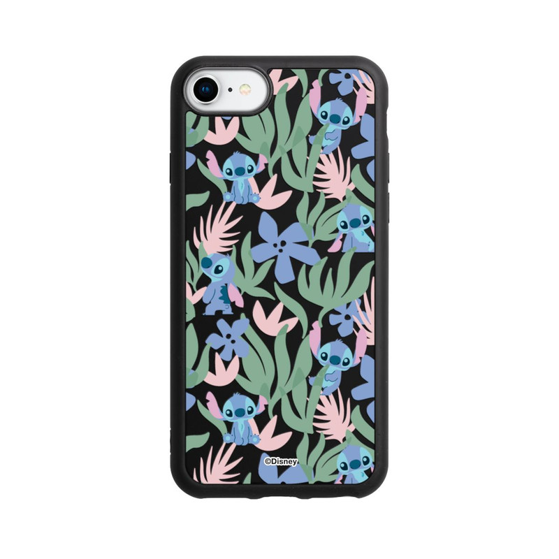 iPhone 7 Base Case Floral Pattern Stitch Transparent