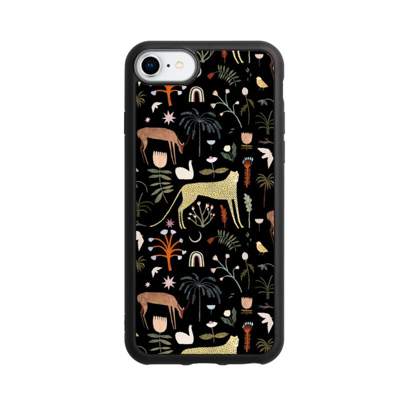 iPhone 7 Base Case Wilde Gartenbuchstaben von Léa Le Pivert
