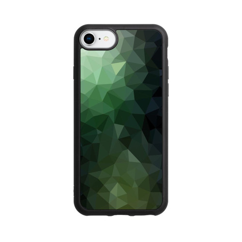 Apple iPhone 7 Base Case Polygonal Mosaic Green
