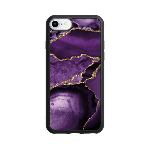 Apple iPhone 7 Base Case Lila Marmor Landschaft