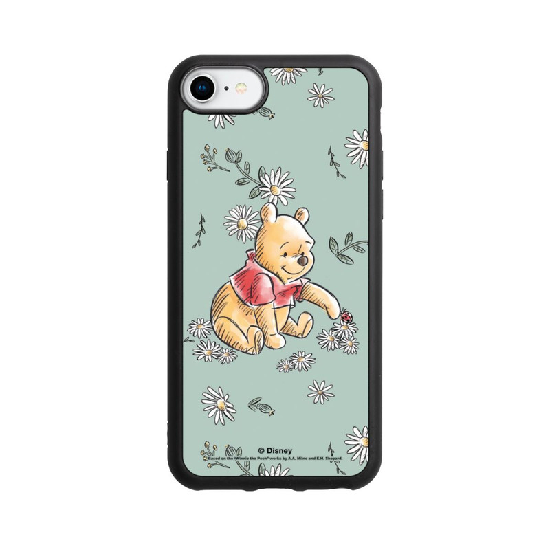 iPhone 7 Base Case Winnie Puuh Gänseblümchen und Käfer Liebe