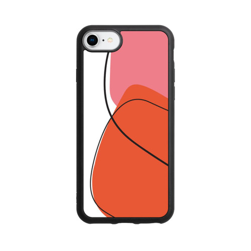 Apple iPhone 7 Base Case Meine orangefarbene Kunst