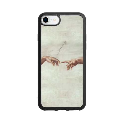 Apple iPhone 7 Base Case Die Hände von Gott und Adam von Michelangelo Buonarroti