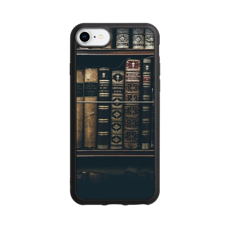 iPhone 7 Base Case Book Stack Dark