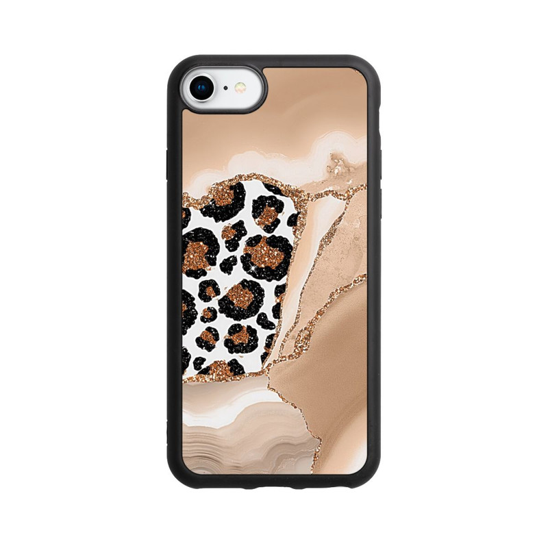 iPhone 7 Base Case  Muster und Texturen Hellgold