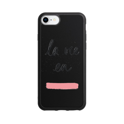 Apple iPhone 7 Base Case La vie en Rosa Transparent