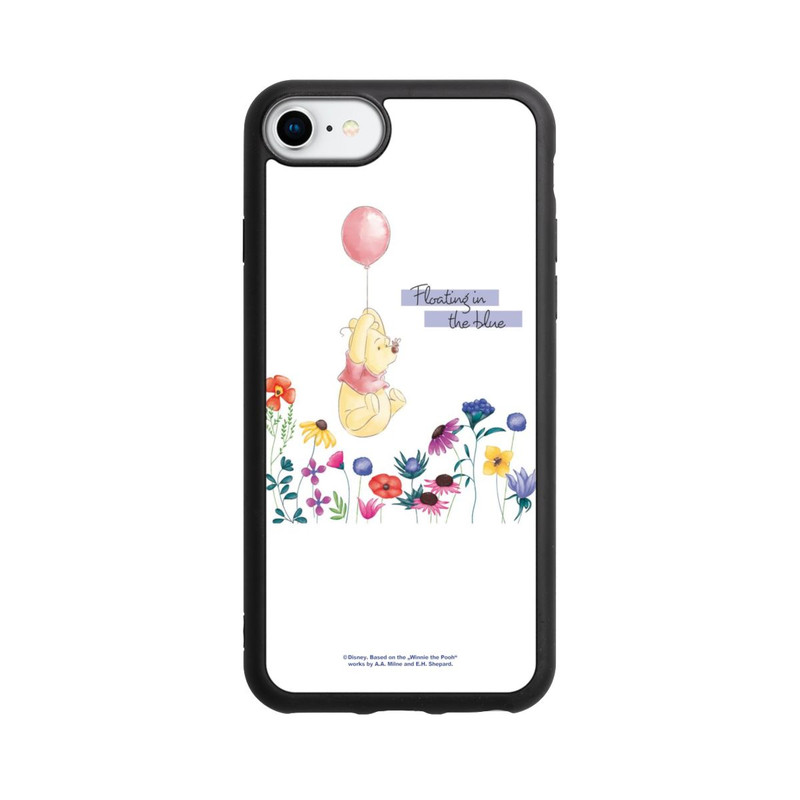 iPhone 7 Base Case Winnie Puuh Floating in The Blue