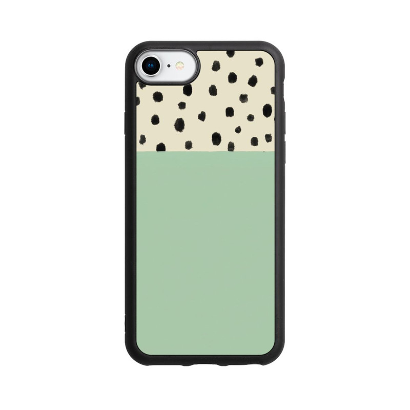 iPhone 7 Base Case Punkte und Boho