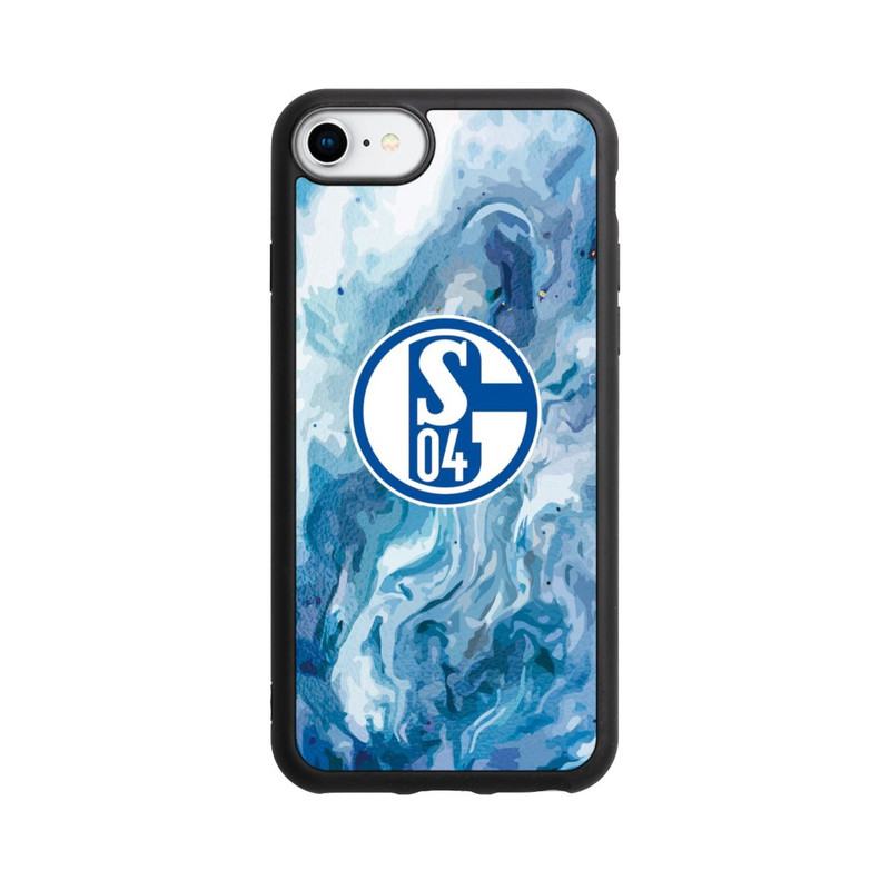 iPhone 7 Base Case Schalke 04 Flüssig Blau