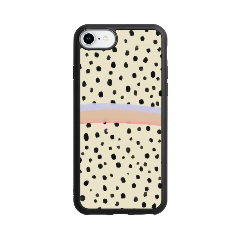 iPhone 7 Base Case Verrücktes Leben Kunst Pastell
