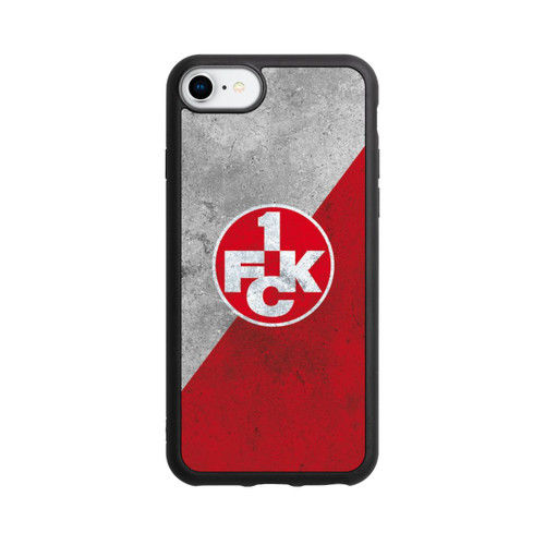 Apple iPhone 7 Base Case 1.FC Kaiserslautern-Beton Logo red