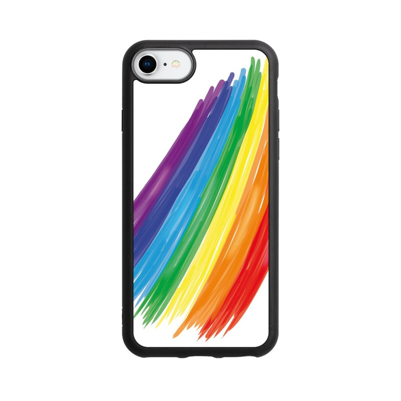 iPhone 7 Base Case Rainbow Paint Brush