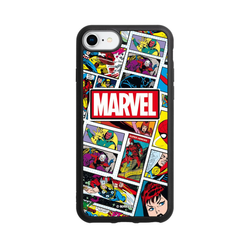 iPhone 7 Base Case Marvel Comic Pattern