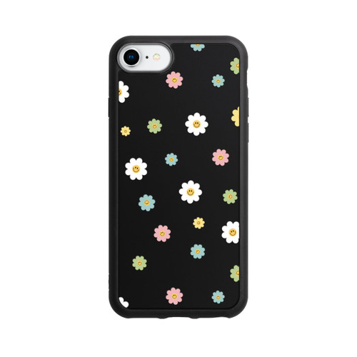 Apple iPhone 7 Base Case Flower Power klein transparent