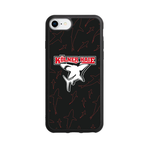 Apple iPhone 7 Base Case Haie Muster Rot