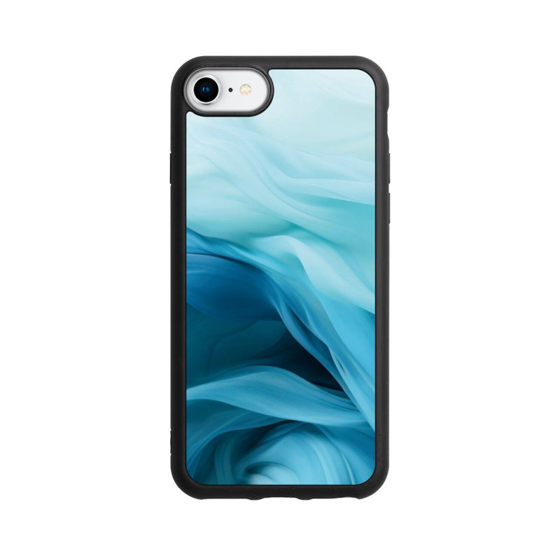 iPhone 7 Base Case Smooth Blue Texture