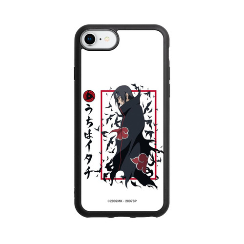 Apple iPhone 7 Base Case Itachi Krähen Weiß