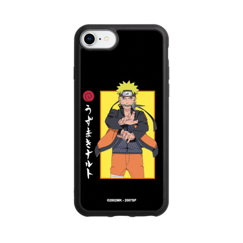 Apple iPhone 7 Base Case Naruto Kampfposition Schwarz