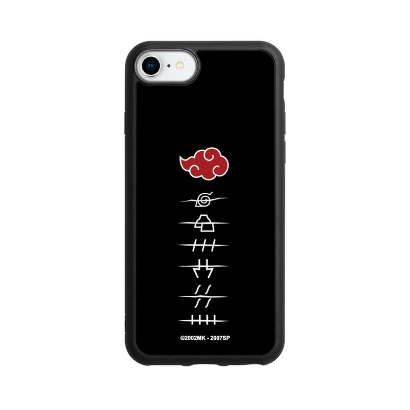 iPhone 7 Base Case Akatsuki Mitgliedssymbole Schwarz