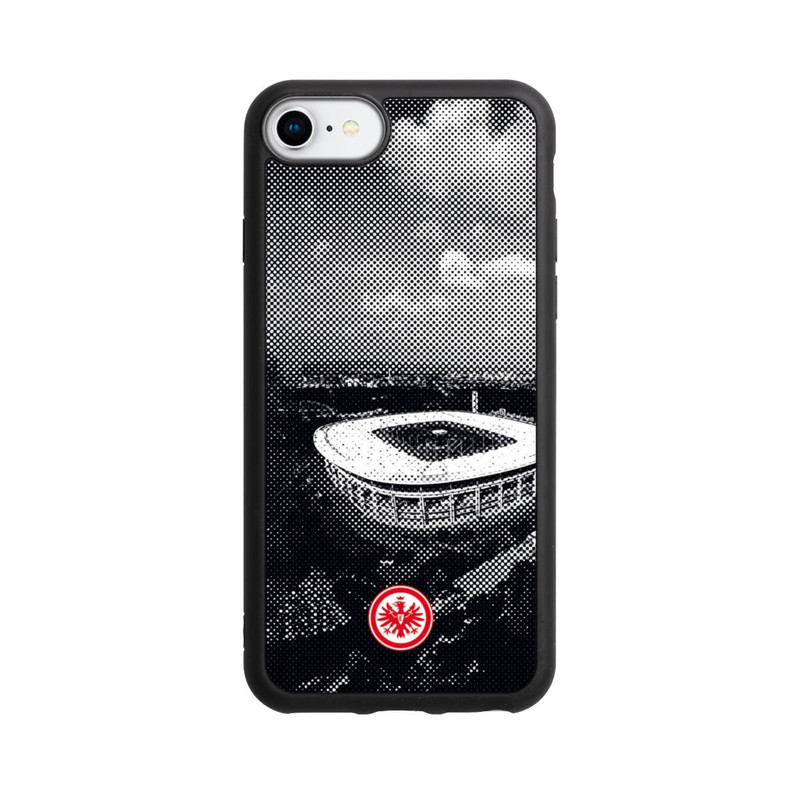 iPhone 7 Base Case SGE Stadion Schwarz Weiß
