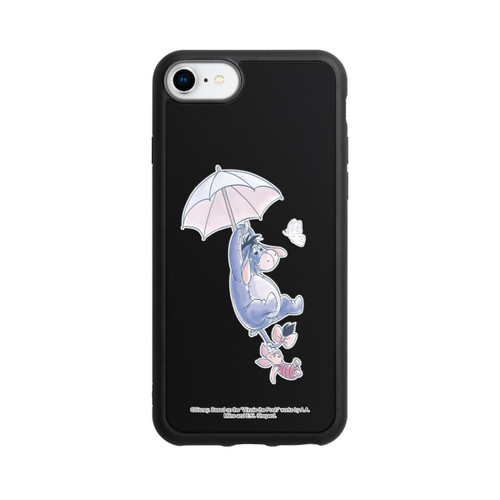 Apple iPhone 7 Base Case Winnie Pooh Eeyeore Find Happiness Transparent