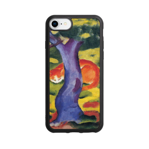 Apple iPhone 7 Base Case Katze hinter Einem Baum von Franz Marc