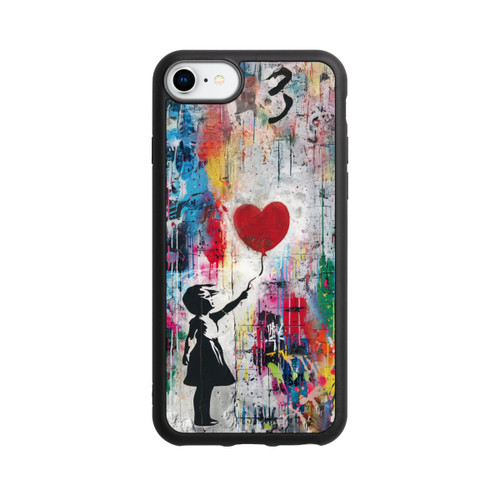 Apple iPhone 7 Base Case Balloon Girl Colorful