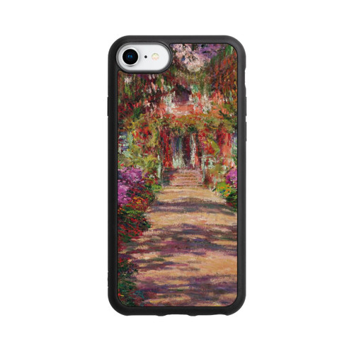Apple iPhone 7 Base Case Eine Allee in Monets Garten in Giverny by Claude Monet