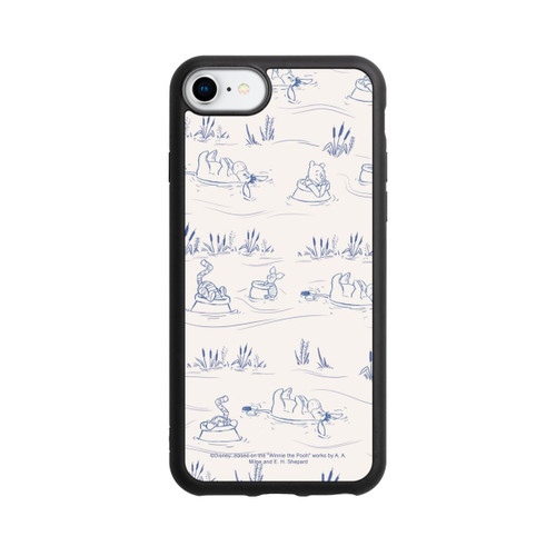 Apple iPhone 7 Base Case Winnie Puuh Keramik Muster Tusche