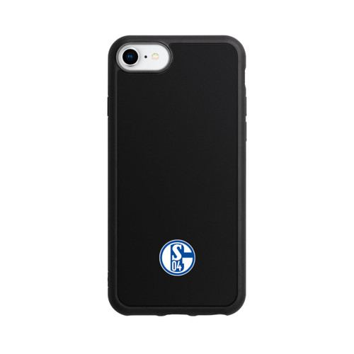 Apple iPhone 7 Base Case FC Schalke 04 Logo Klein Transparent