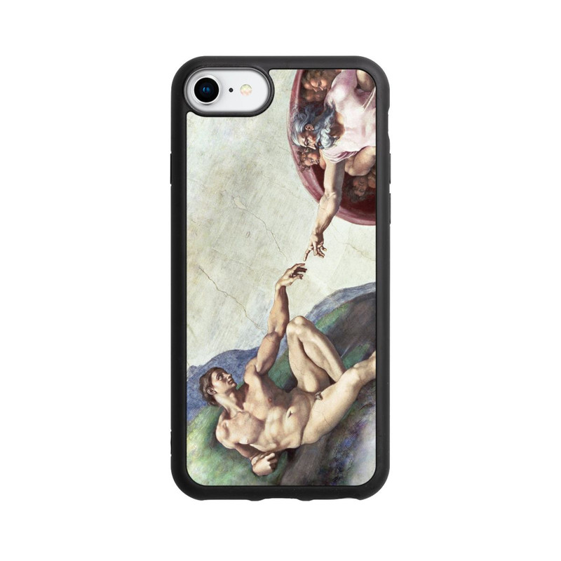 iPhone 7 Base Case Michelangelo Buonarroti Erschaffung von Adam